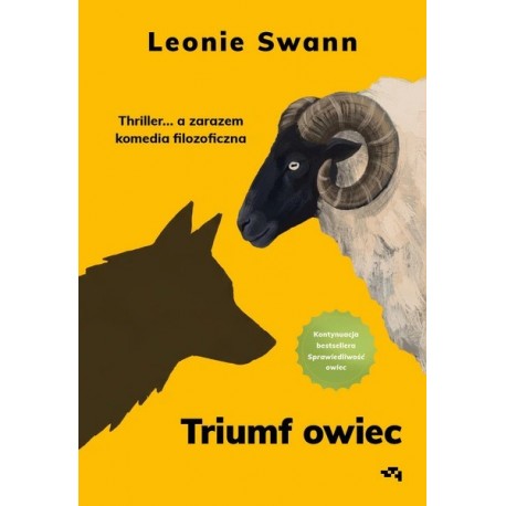 Triumf owiec. Thriller... a zarazem komedia filozoficzna (barwione brzegi) Leonie Swann motyleksiazkowe.pl