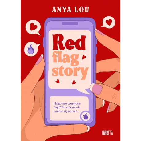 Red flag story Anya Lou motyleksiazkowe.pl