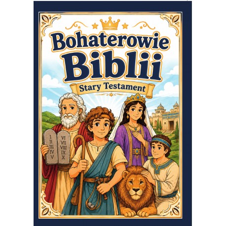 Bohaterowie Biblii. Stary Testament Agnieszka Delakowicz-Borek motyleksiazkowe.pl
