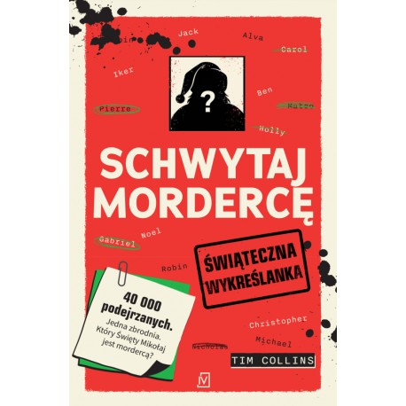 Schwytaj mordercę. Świąteczna wykreślanka Tim Collins motyleksiazkowe.pl