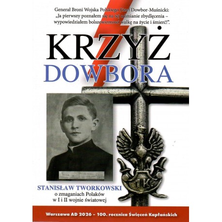 Krzyż Dowbora Stanisław Tworkowski motyleksiazkowe.pl