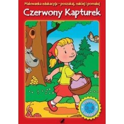 Czerwony Kapturek. Malowanka edukacyjna
